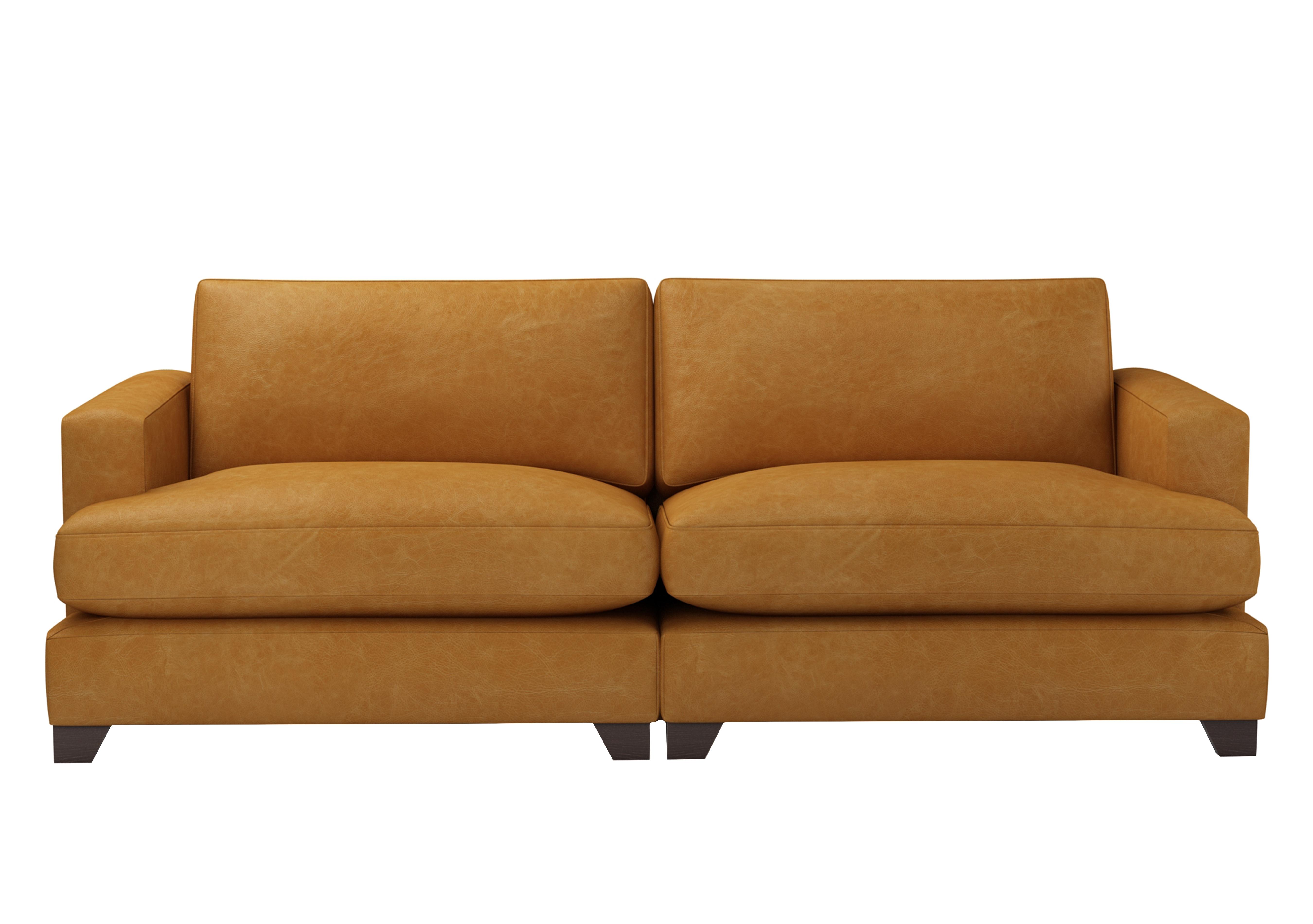 Lorrie 4 Seater Leather Sofa The Lounge Co. Furniture Village