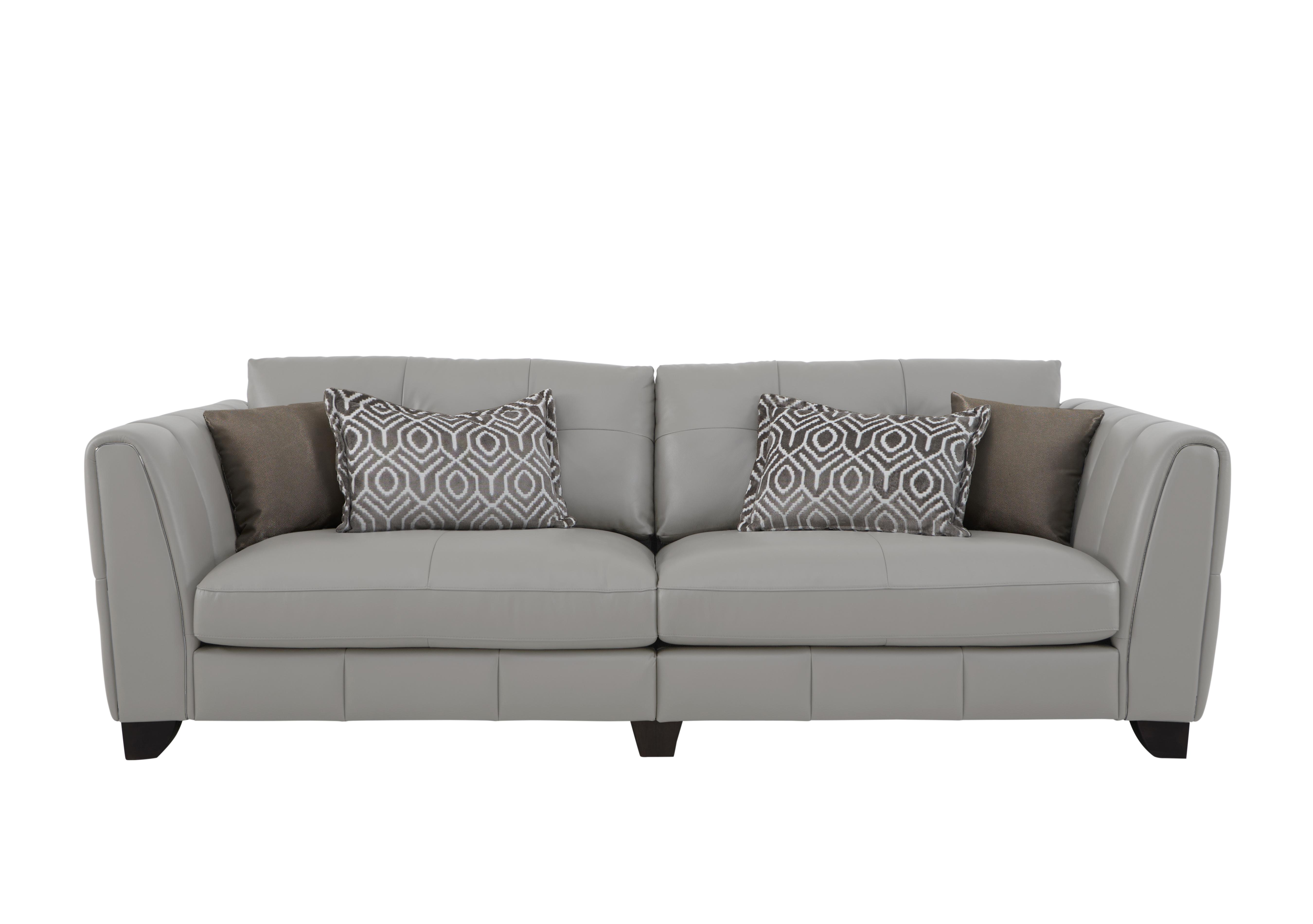 Allegra 4 Seater Split Leather Sofa Furniture Village