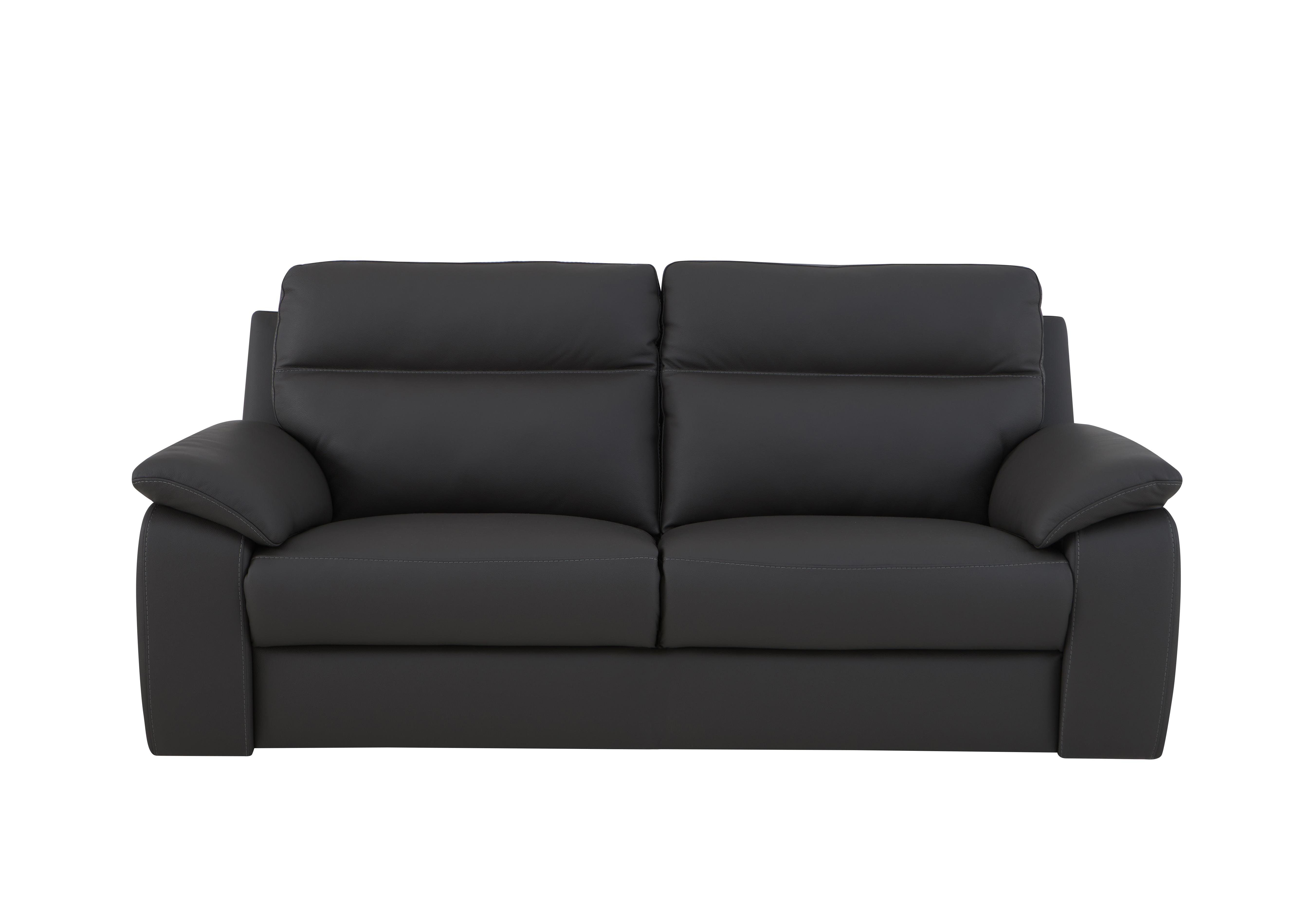 Pepino 3 Seater Leather Sofa Nicoletti Furniture Village