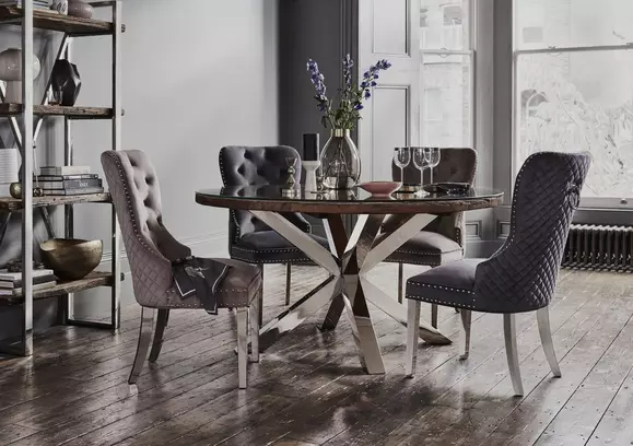 All modern deals round dining table