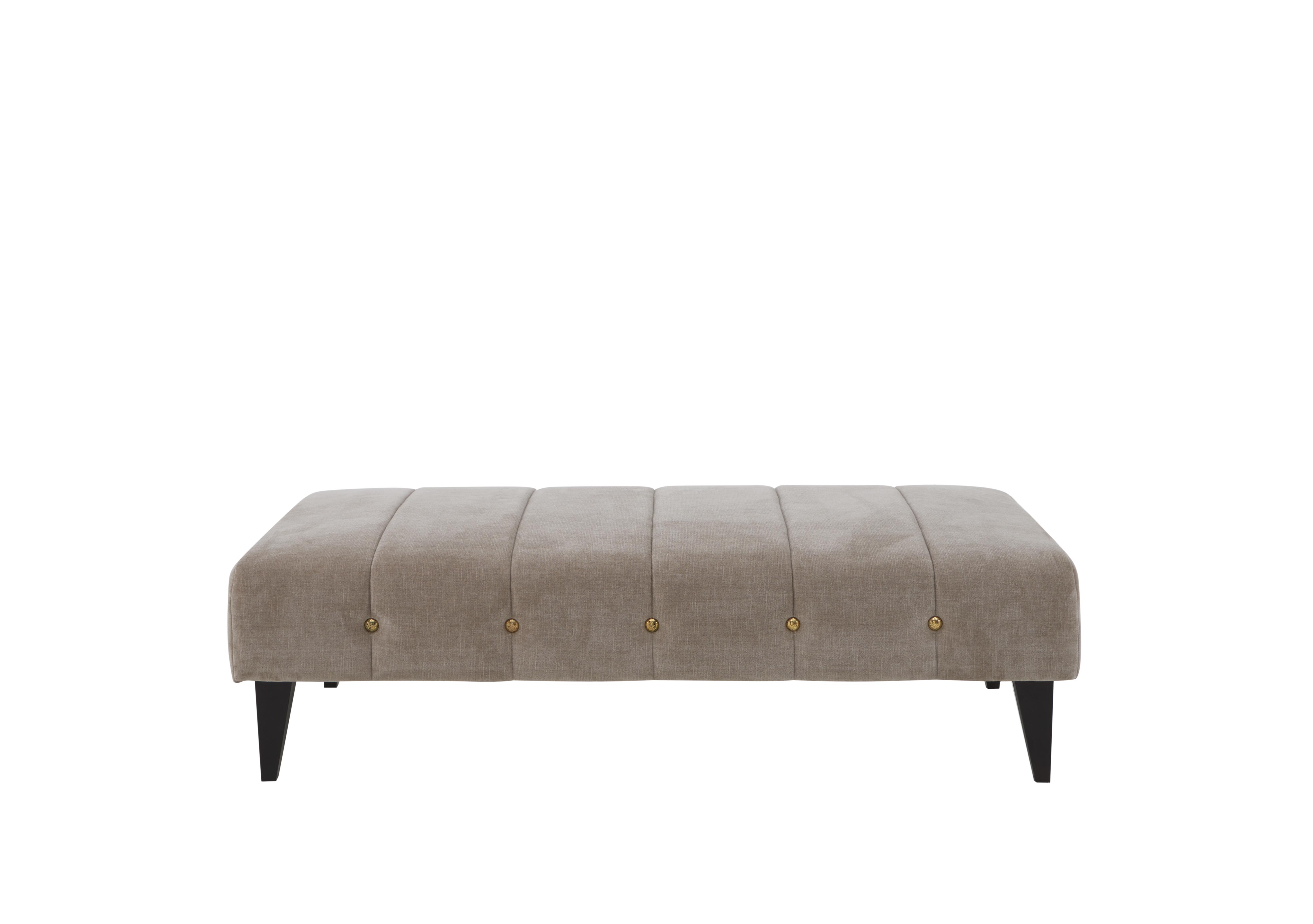 Sumptuous Fabric Bench Footstool Alexander and James Furniture Village