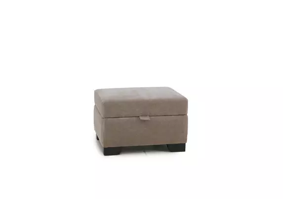 Quilted storage deals stool