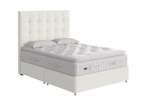 White divan 2024 bed base