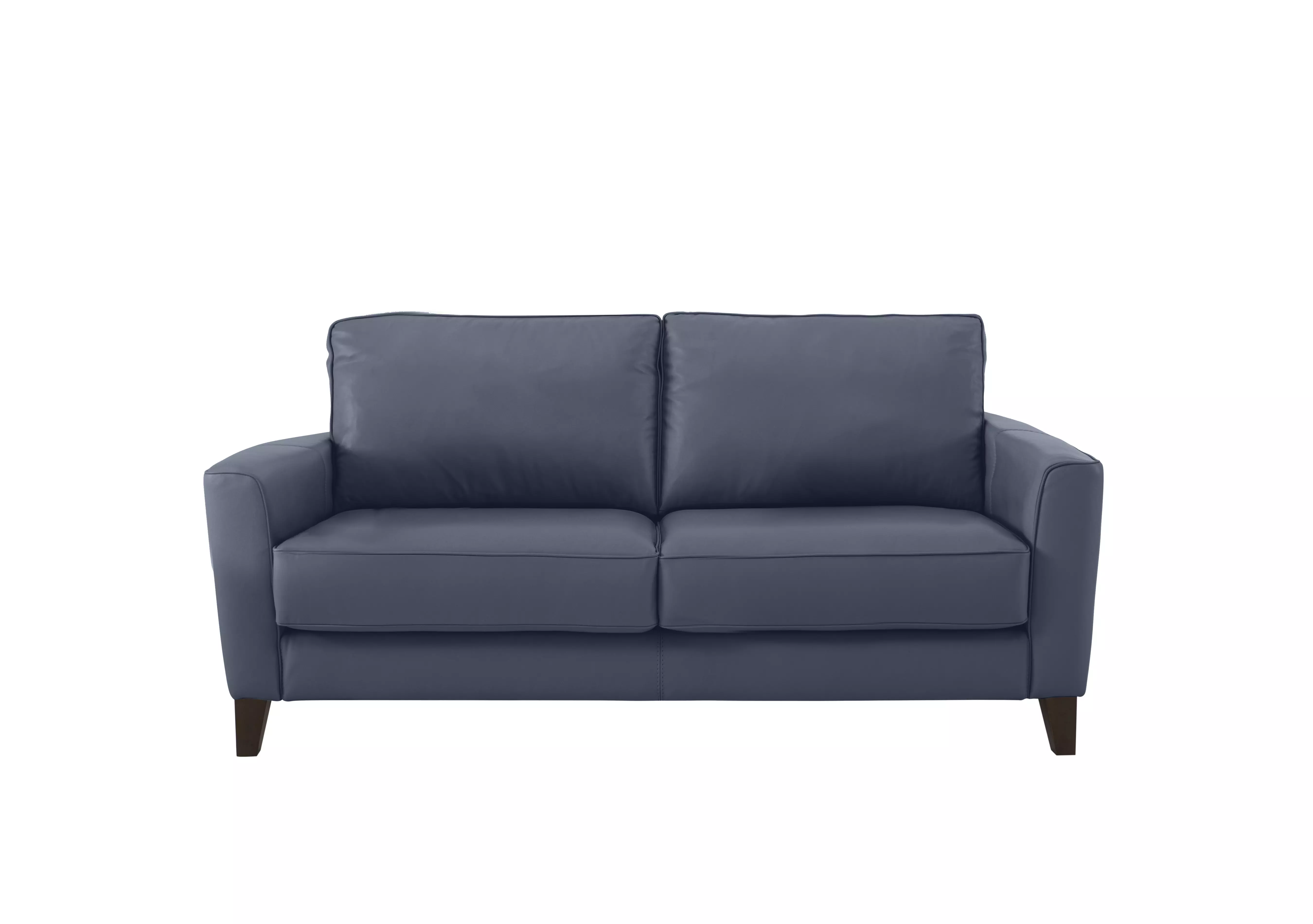 Ocean blue deals leather sofa