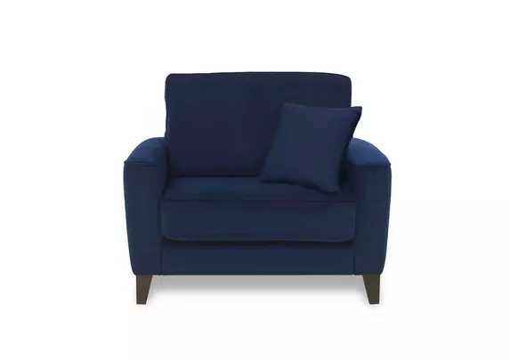 Fabric deals cuddle chair