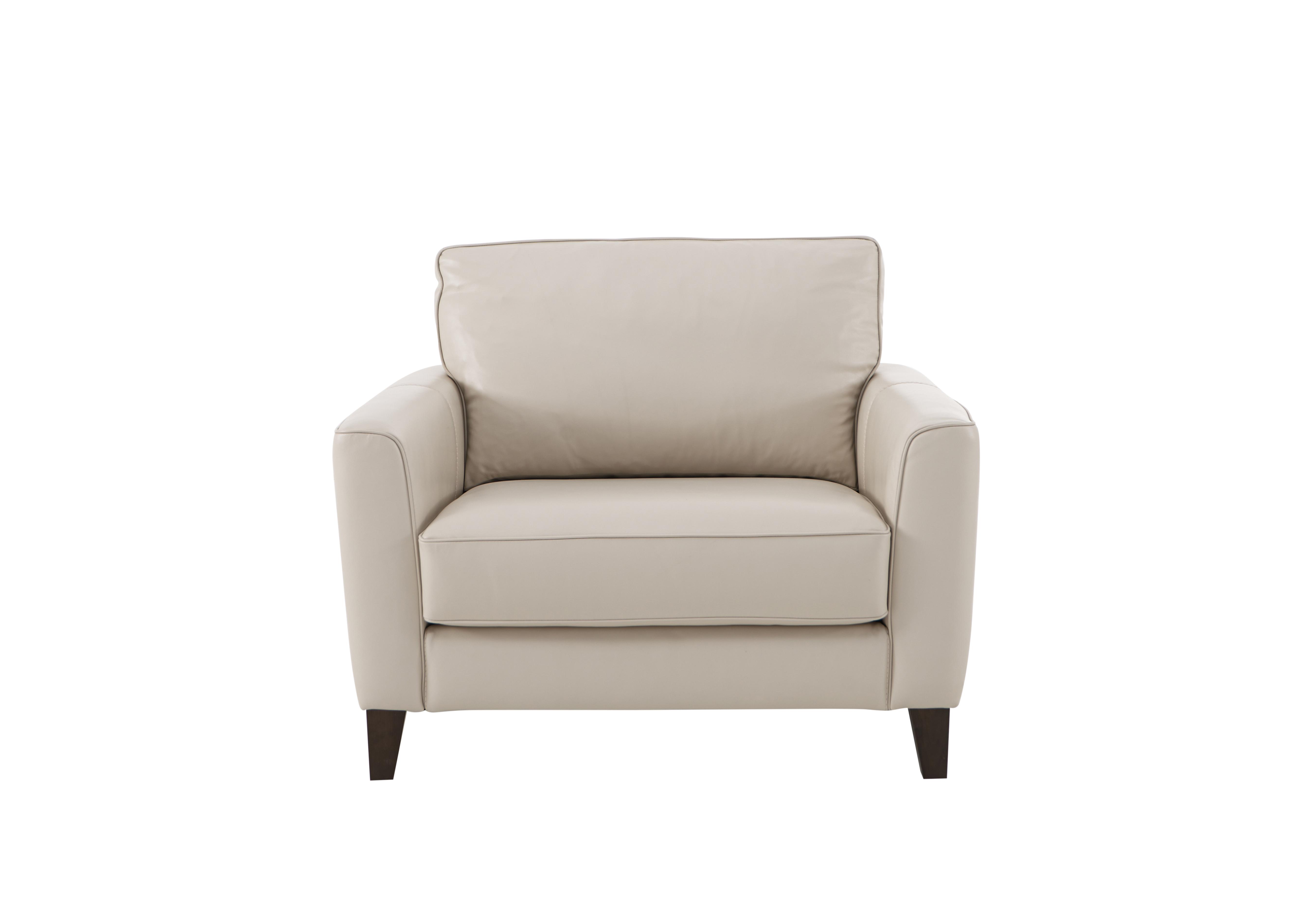 Brondby Leather Cuddle Chair - World of Leather - Furniture Village