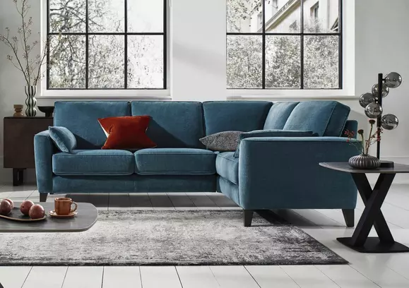 Corner sofa set for store small living room