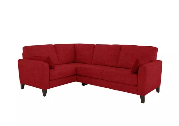 Red color on sale sofa set