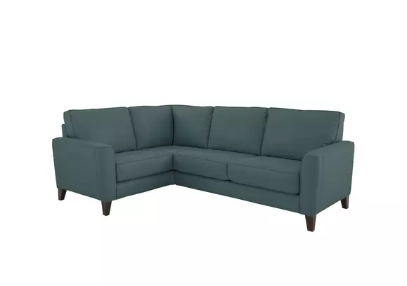 Dark teal deals corner sofa