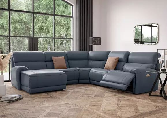 Leather sectional couch on sale near me