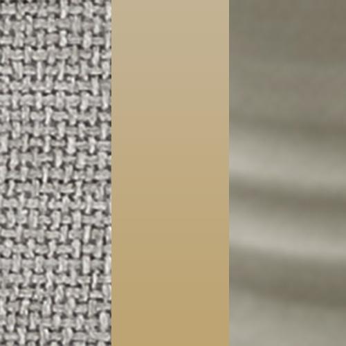 Oyster Bay Fabric Accent Chair in Enzo Stone /Gold /Lime on Furniture Village