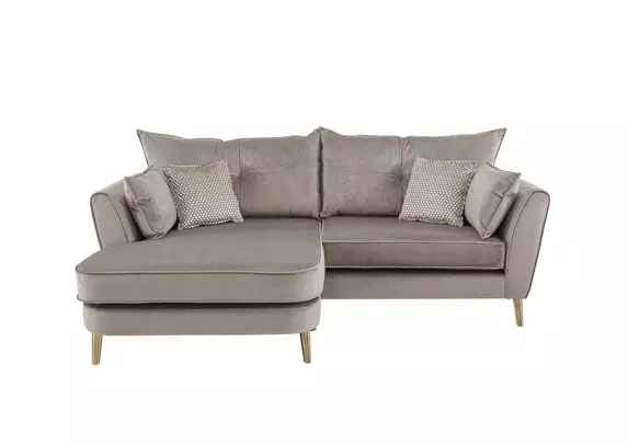 Four seater deals chaise sofa