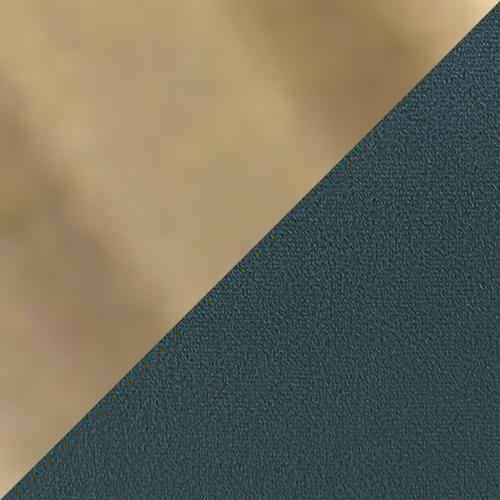 Celestia Fabric Snuggler in Pluto Teal Rose Gold on Furniture Village