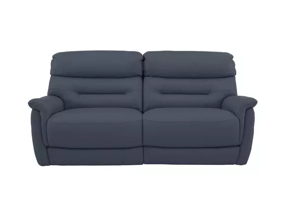 Navy sofa deals recliner