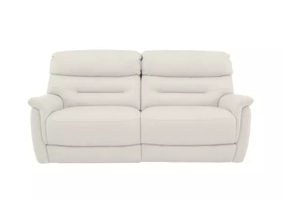 White recliner couch hot sale