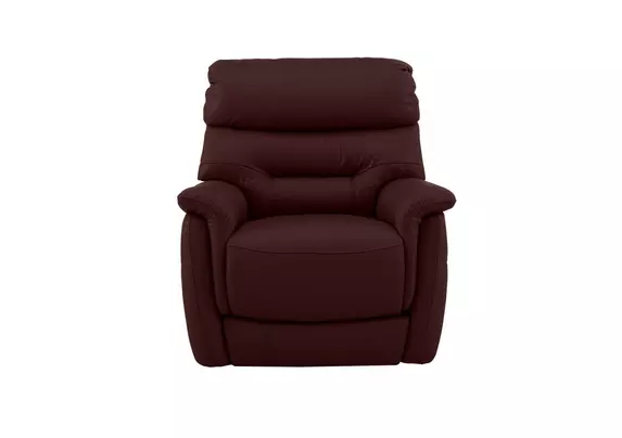 Furniture village store leather armchairs