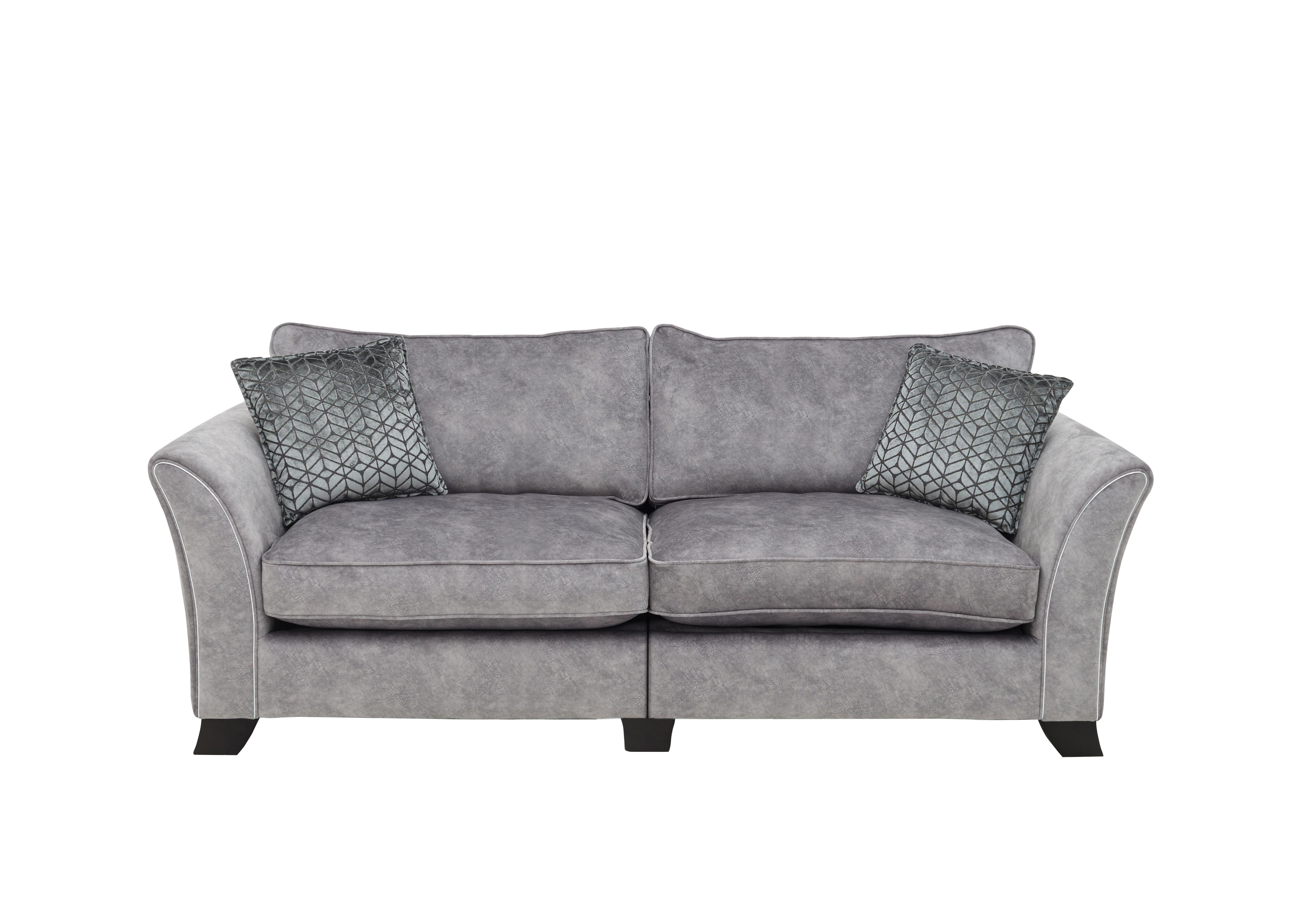 Amora 4 Seater Fabric Split Classic Back Sofa Furniture Village