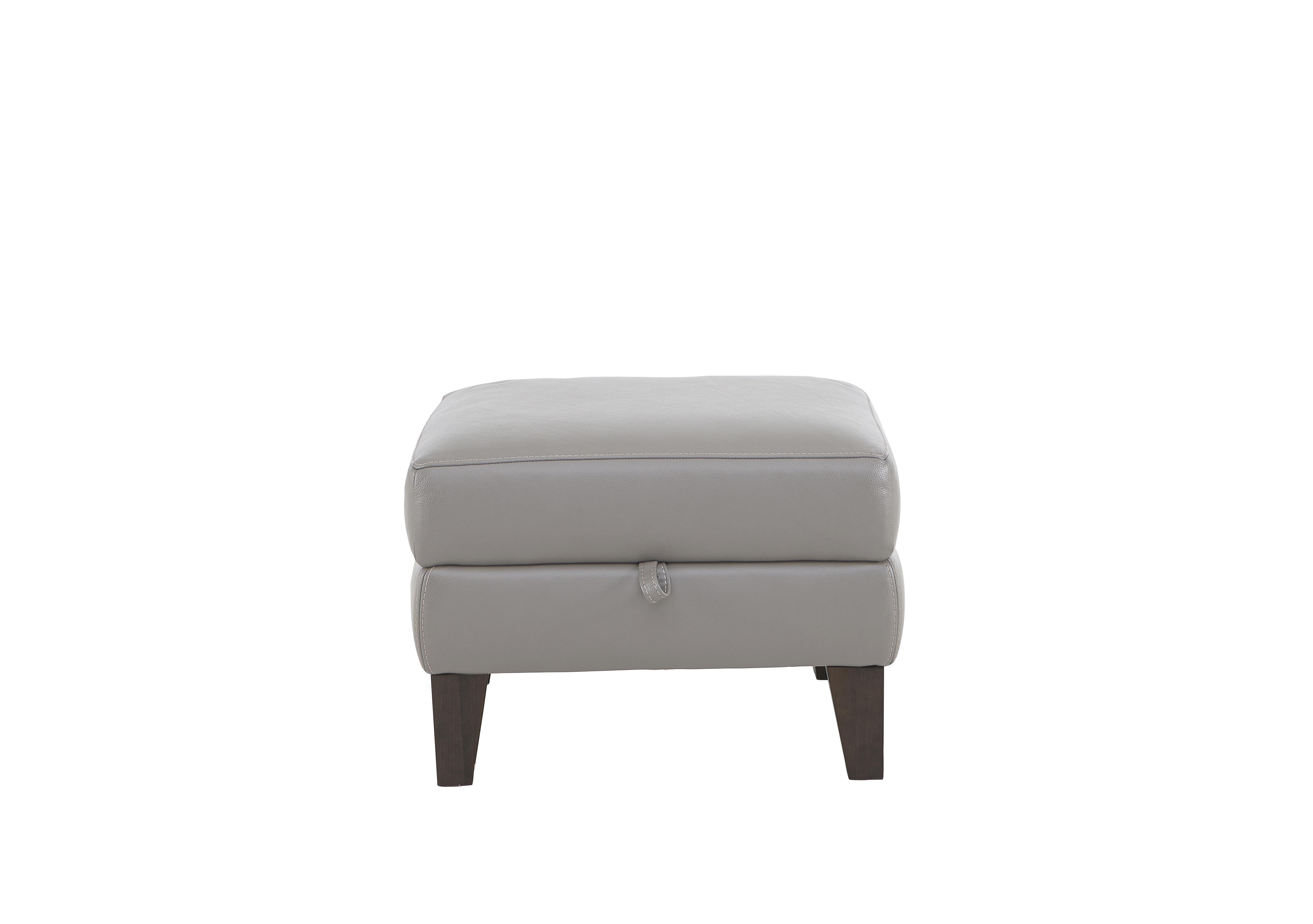 Catania Leather Storage Stool World of Leather Furniture Village