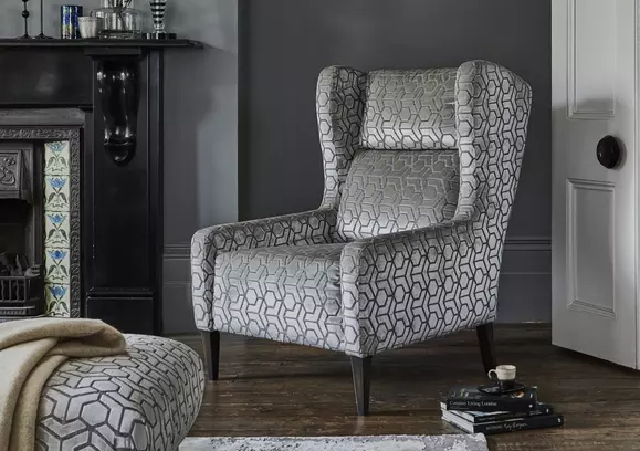 Value city wingback deals chairs