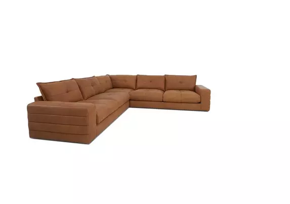 Boutique Brando Large Leather Corner Sofa Furniture Village