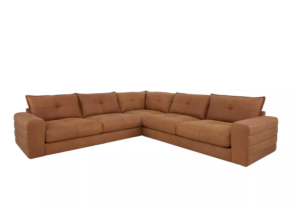 Boutique Brando Large Leather Corner Sofa Furniture Village