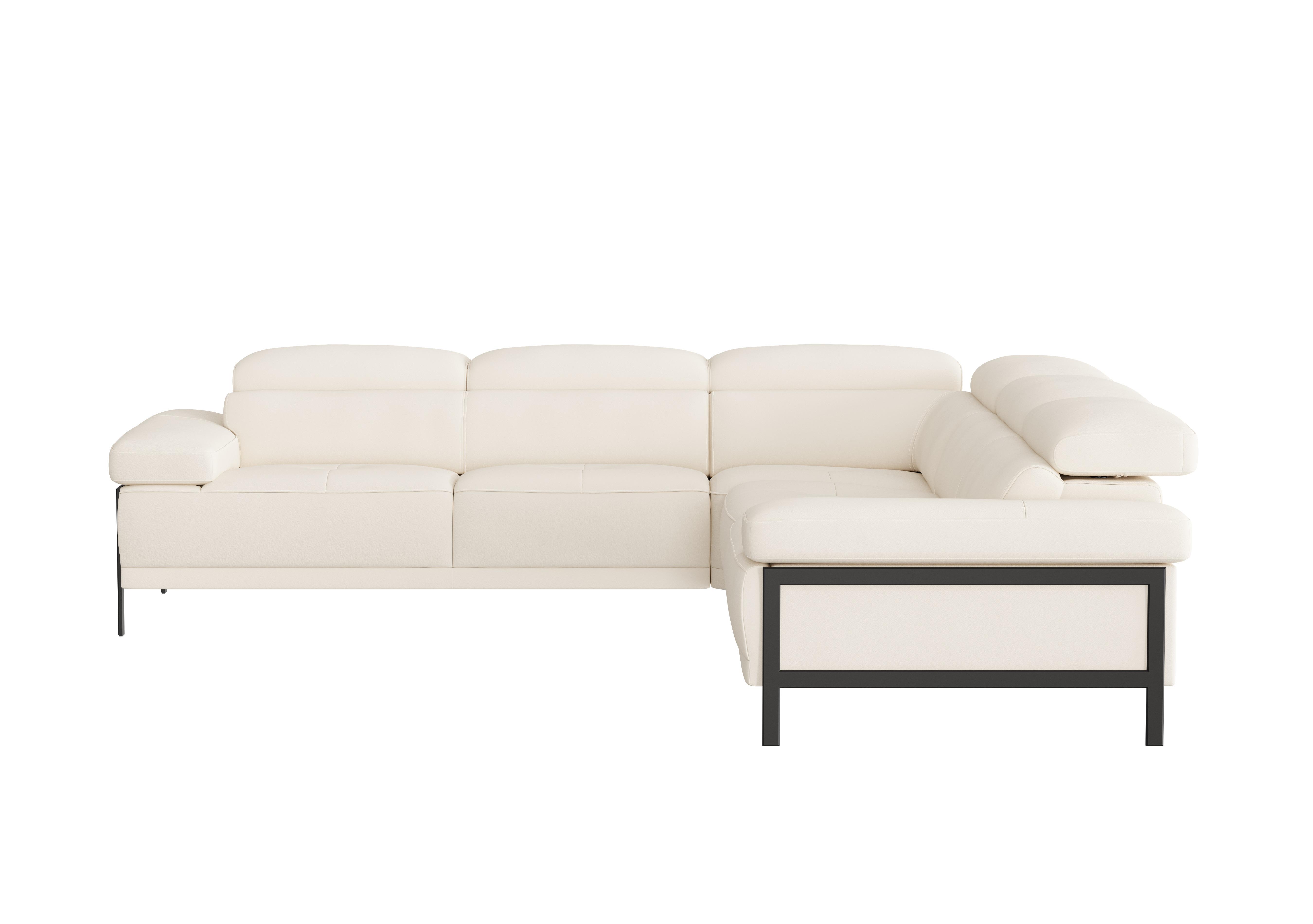Theron Large Leather Corner Sofa Nicoletti Furniture Village