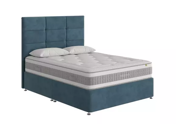 Teal divan deals bed