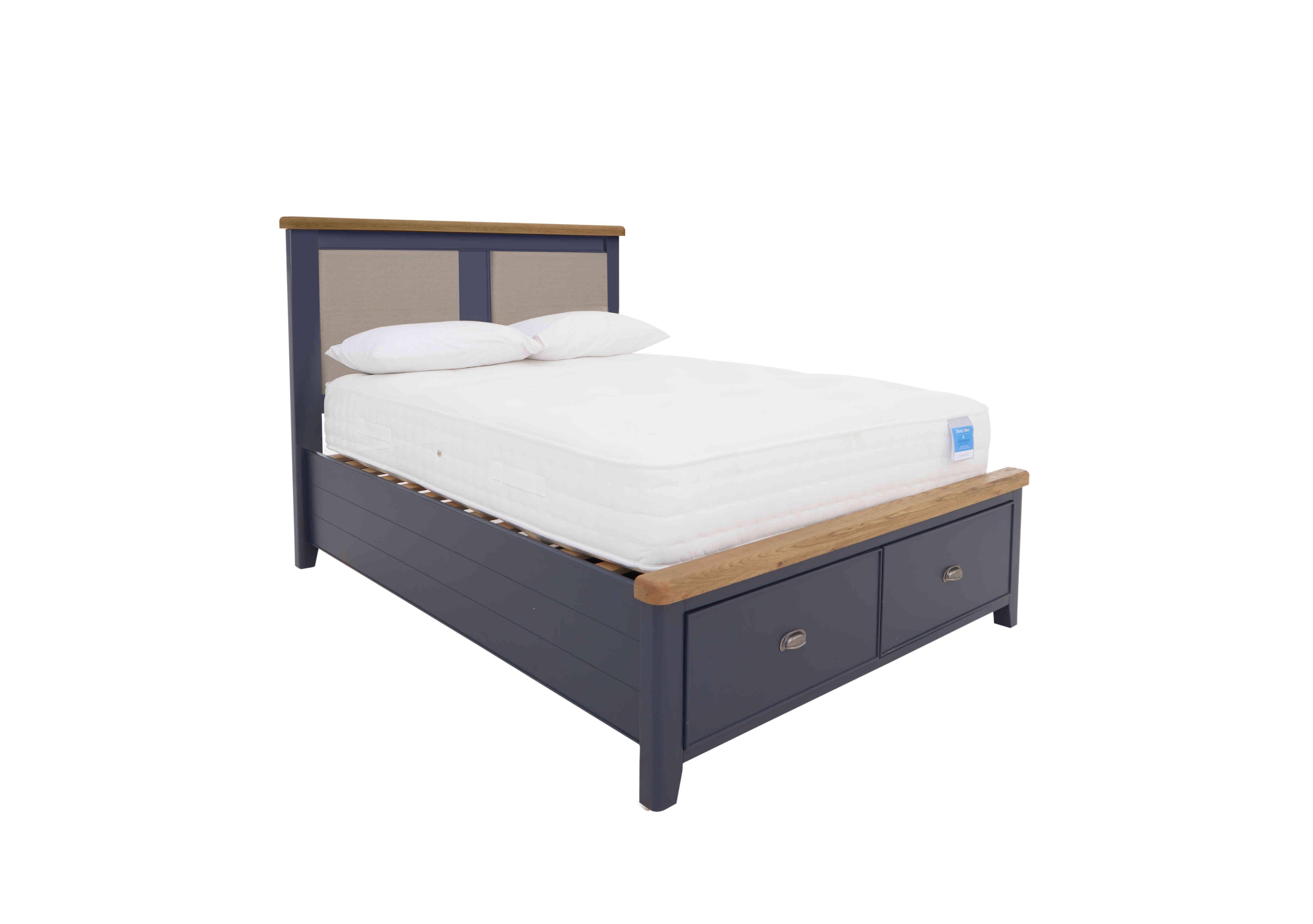 Full side store bed frame