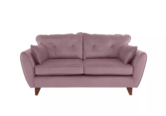 Purple two deals seater sofa