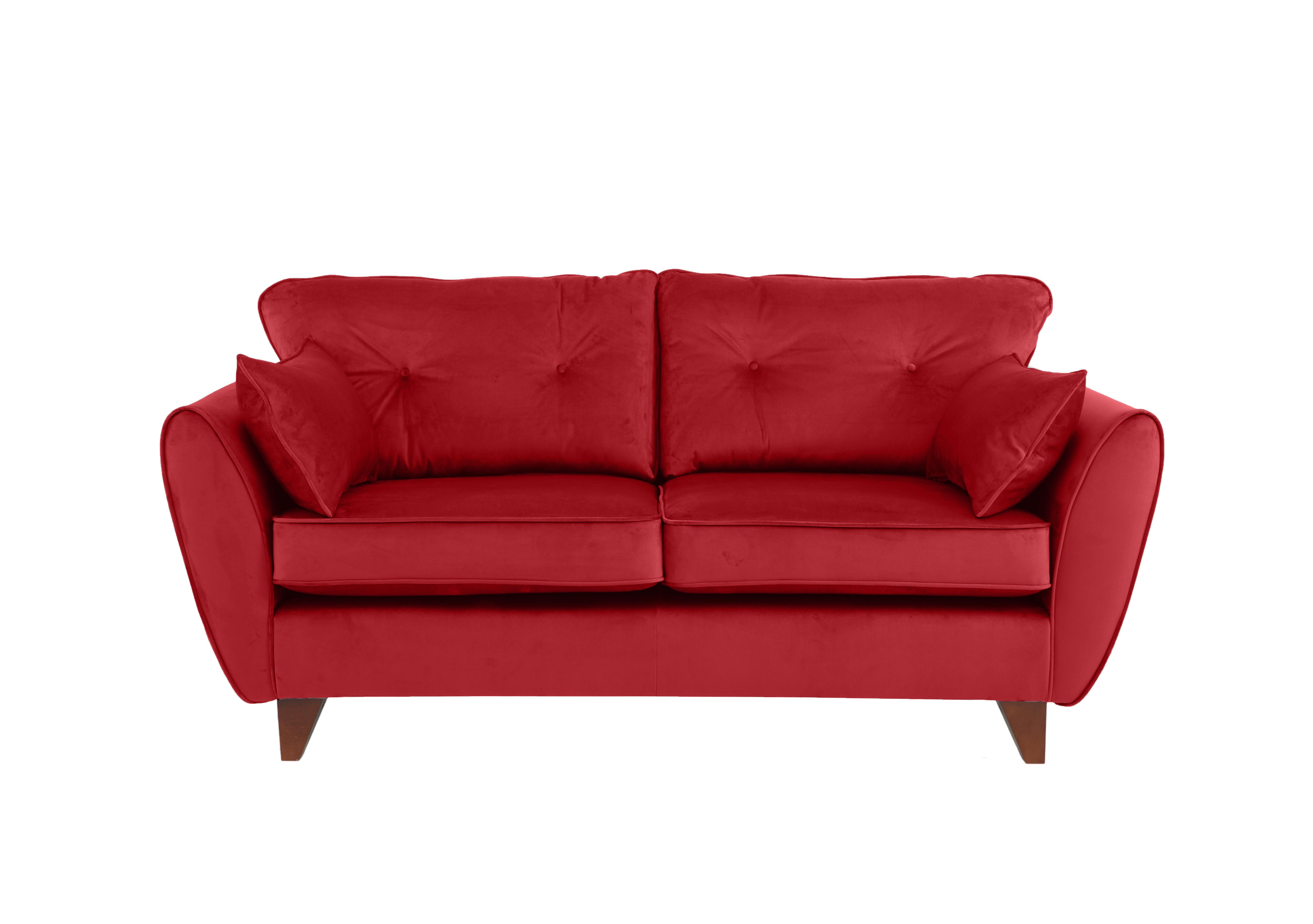 Cheap red online couch