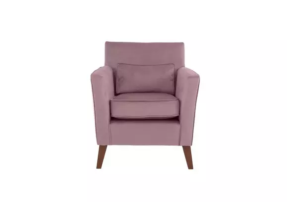 Purple swivel deals accent chair