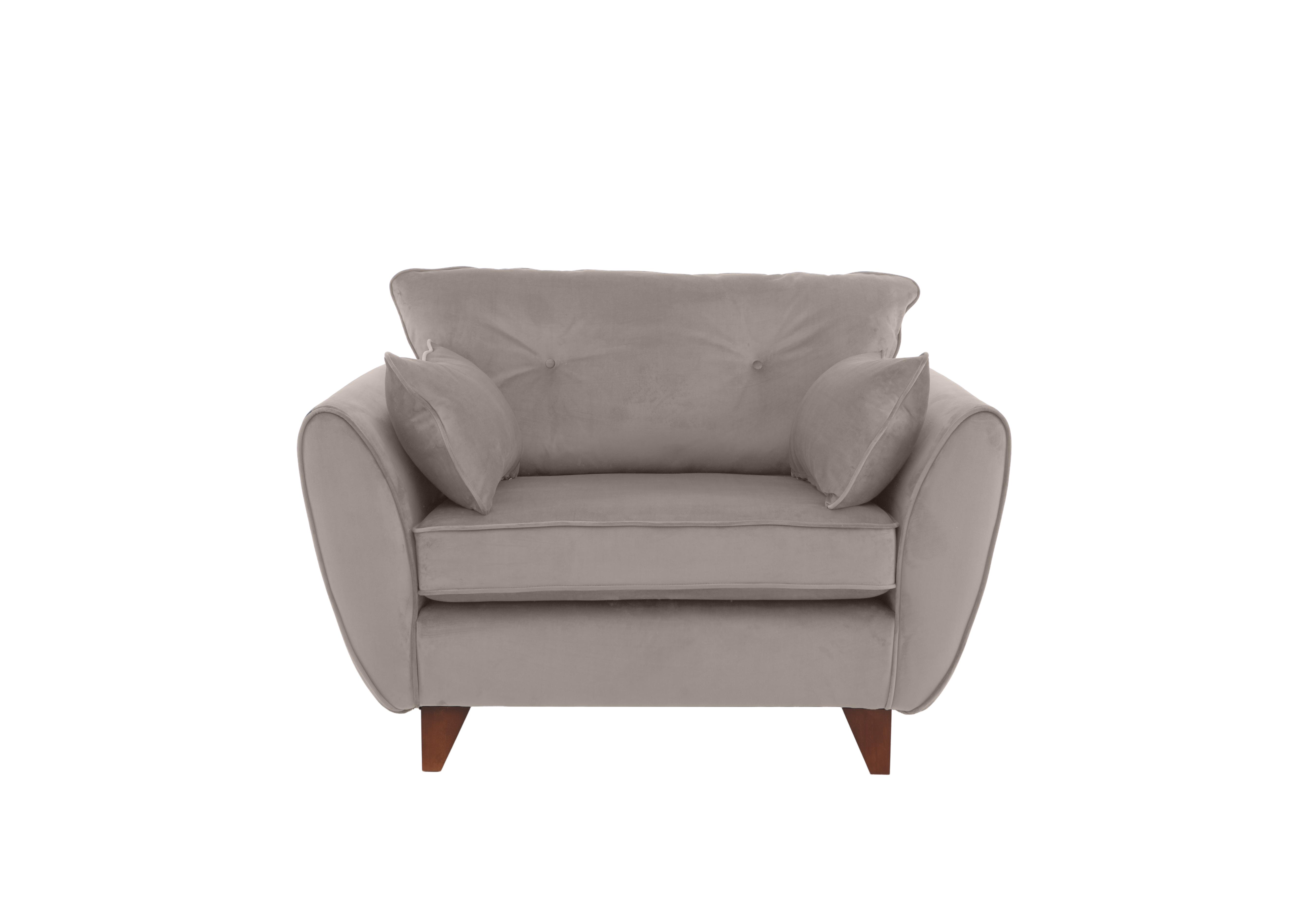 Silver on sale cuddle chair