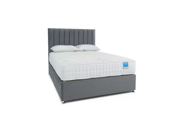 Double divan deals and mattress set