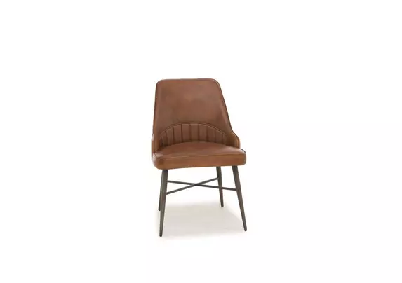 4 leather deals dining chairs