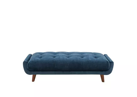 Large blue footstool deals