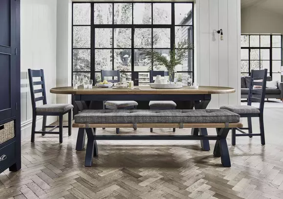 Kitchen table with discount bench and chairs