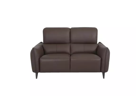 Furniture village 2 seater store leather sofas