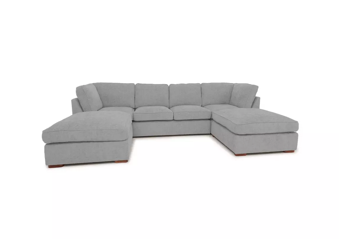 Large u 2025 shaped sofa