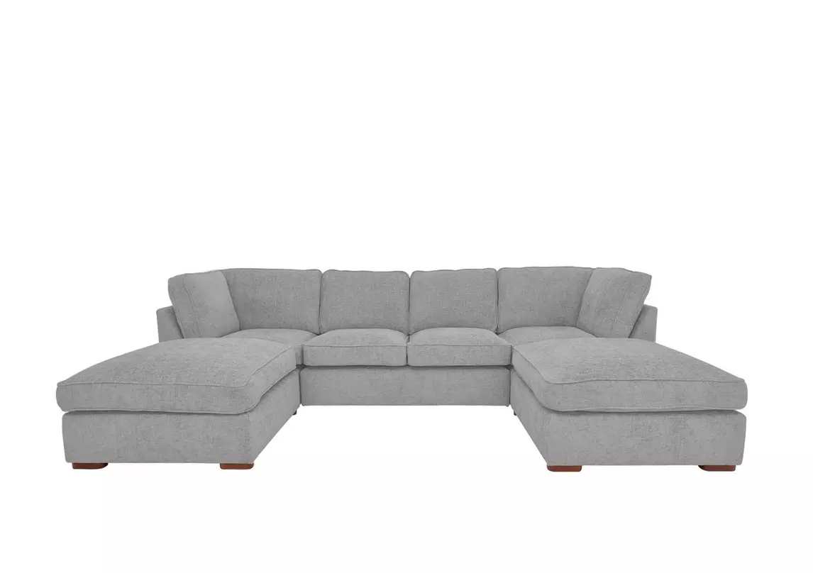 Large sofa store u shaped
