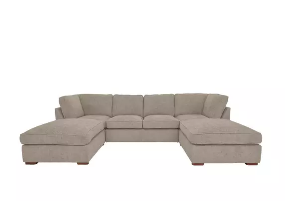 Emilia Large U-Shaped Corner Sofa - Furniture Village