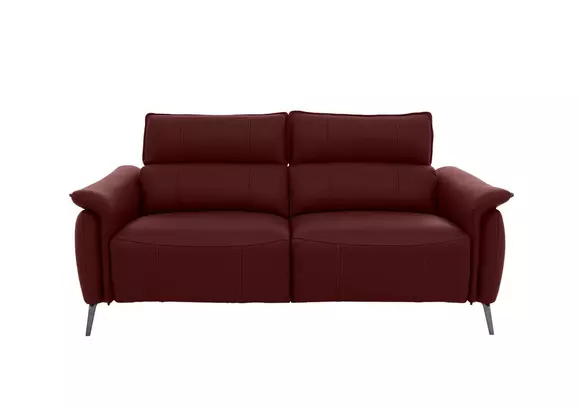 Red recliner sofa hot sale