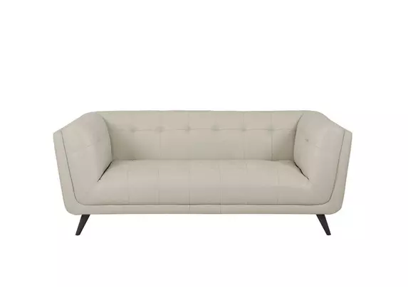 Large 2 deals seater leather sofa