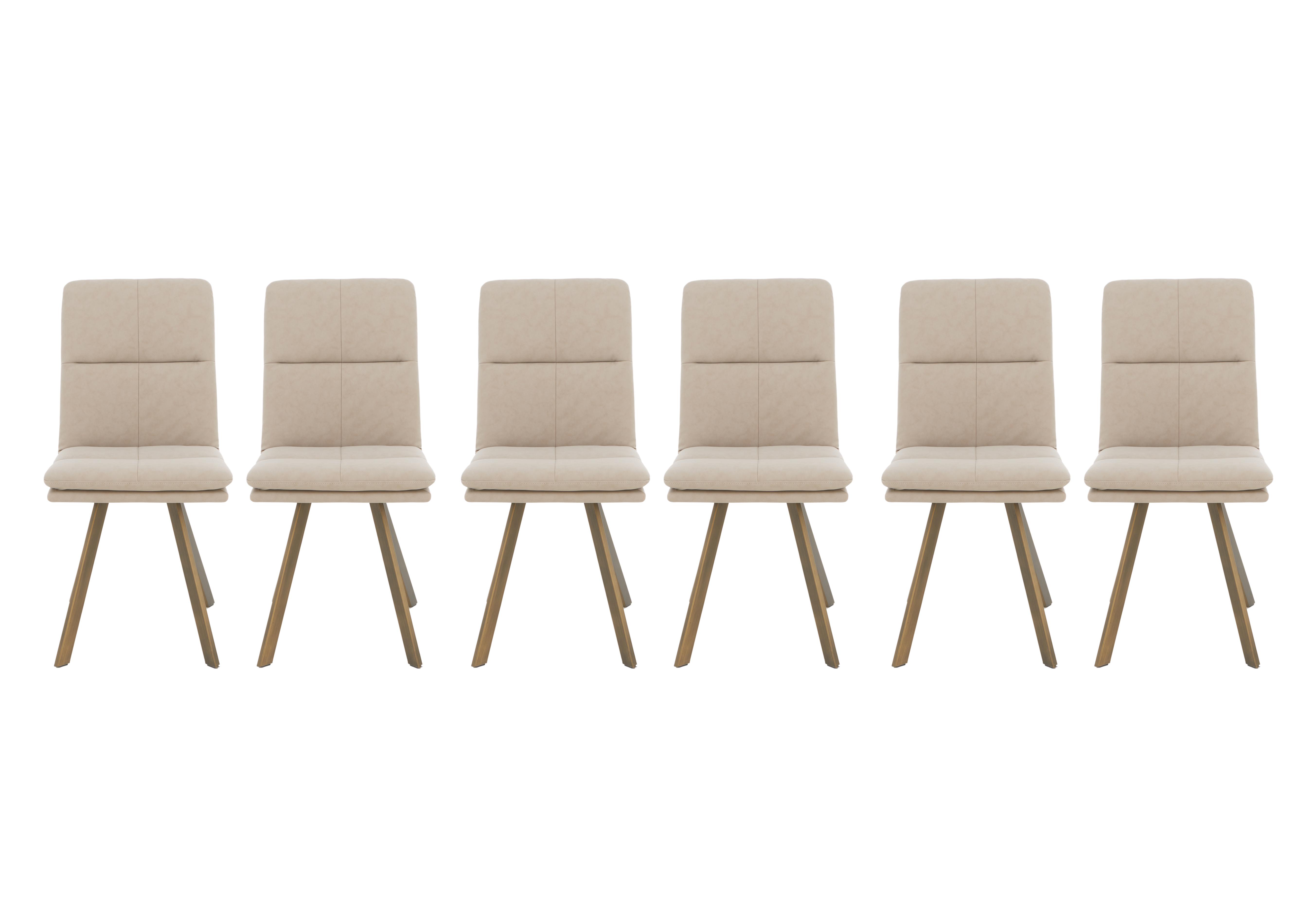 Veyron Set of 6 Dining Chairs Furniture Village