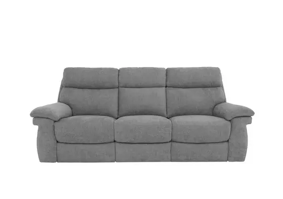 Reclining sofa with drop deals down cup holder