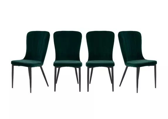 Set of four dining deals room chairs