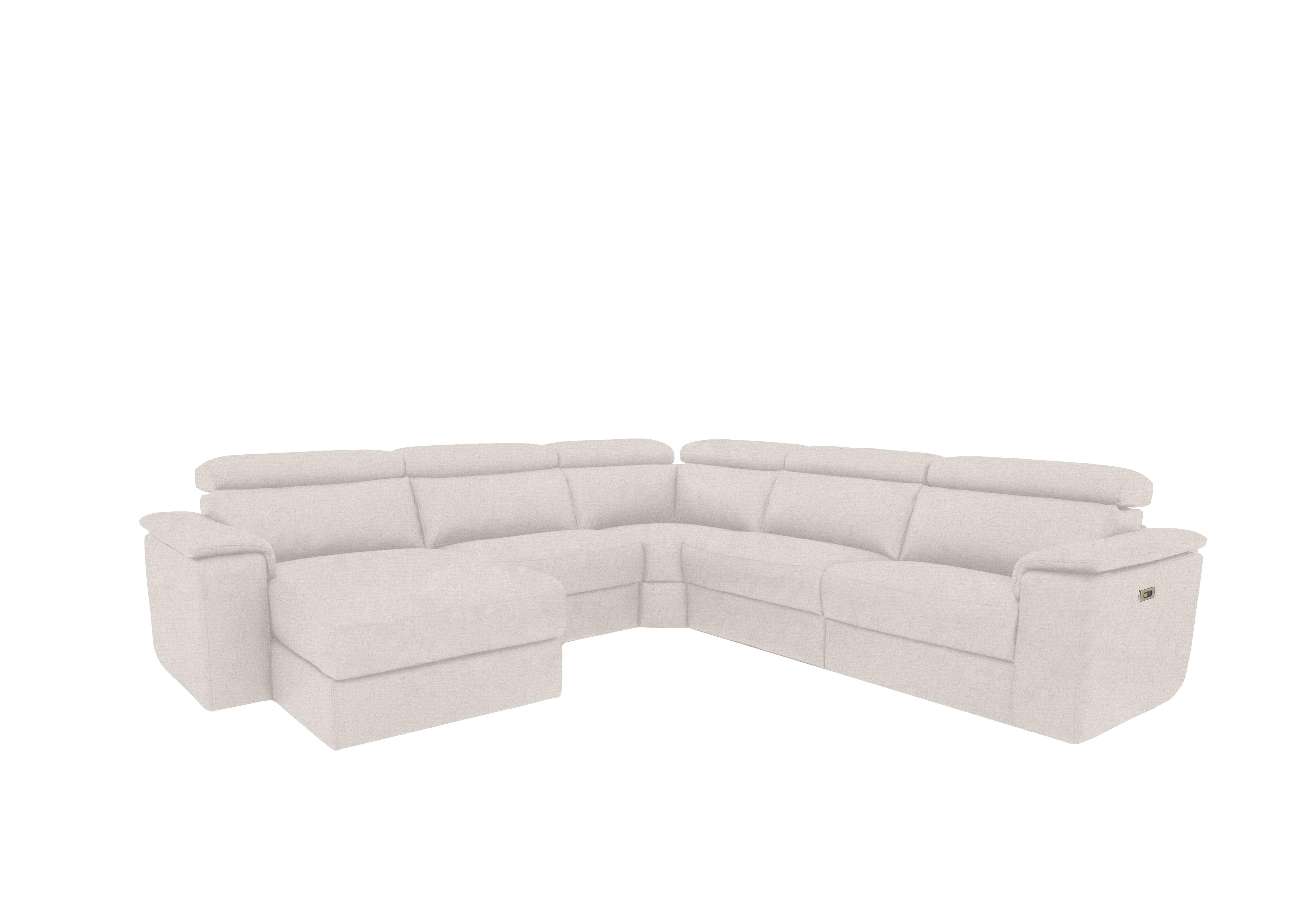 Davide Large Fabric Corner Sofa with Chaise End Nicoletti Furniture