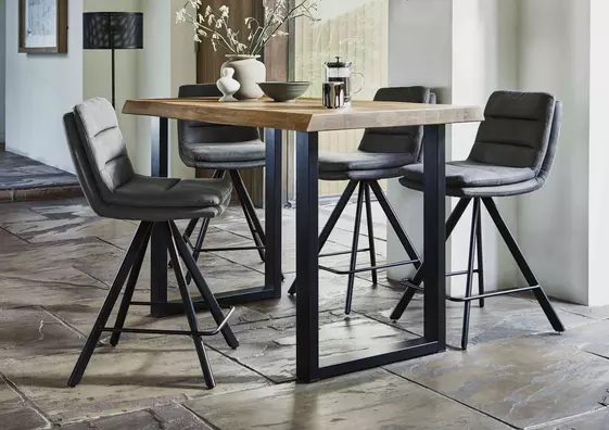 Pub table deals set with chairs