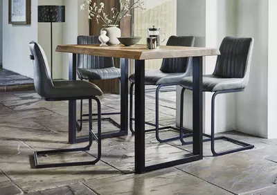 Compact bar discount table and stools