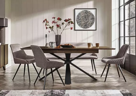 Reed 120cm Round Dining Table - Lees of Grimsby