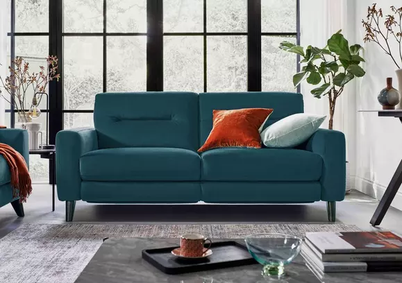 Modern deals fabric couch